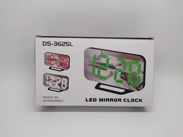 Настольные светодиодные часы DS-3625L купить в минске