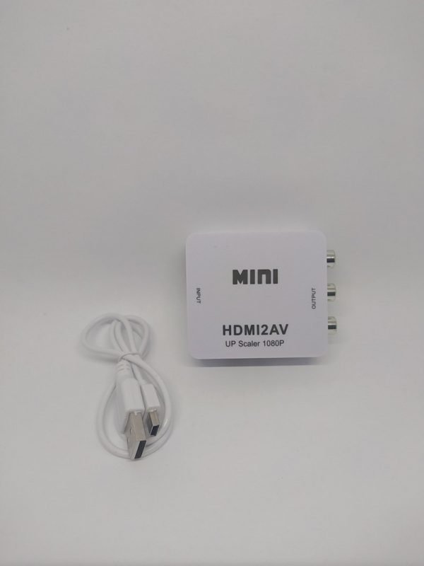 Конвертер (переходник) с AV (тюльпаны RCA) на HDMI купить в минске